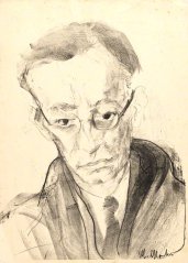 Barnett Stross in 1935, by Margaret Marks