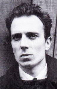 Christopher Logue in youth